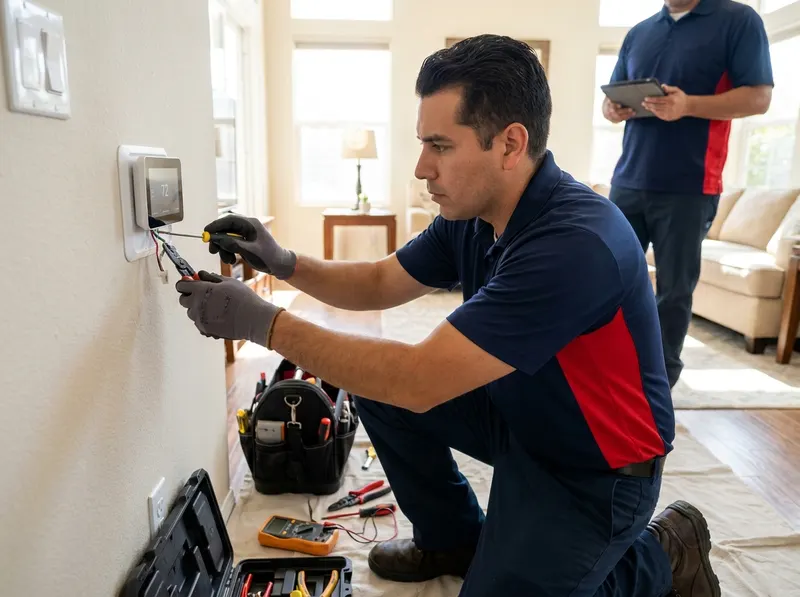 Thermostat Installation in Fullerton, CA